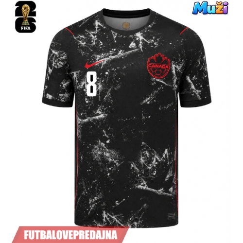 Lacne Muži Futbalové dres Kanada Ismael Kone #8 MS 2026 Krátky Rukáv - Preč
